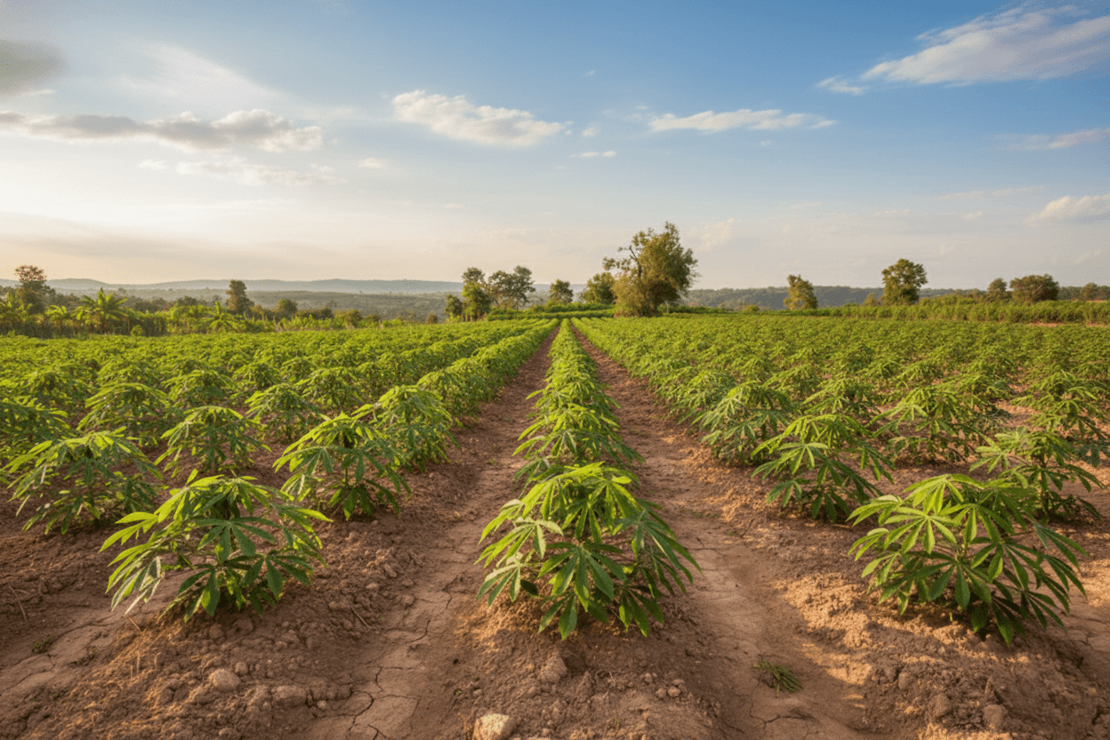 Cultivos de yuca, origen y tradición